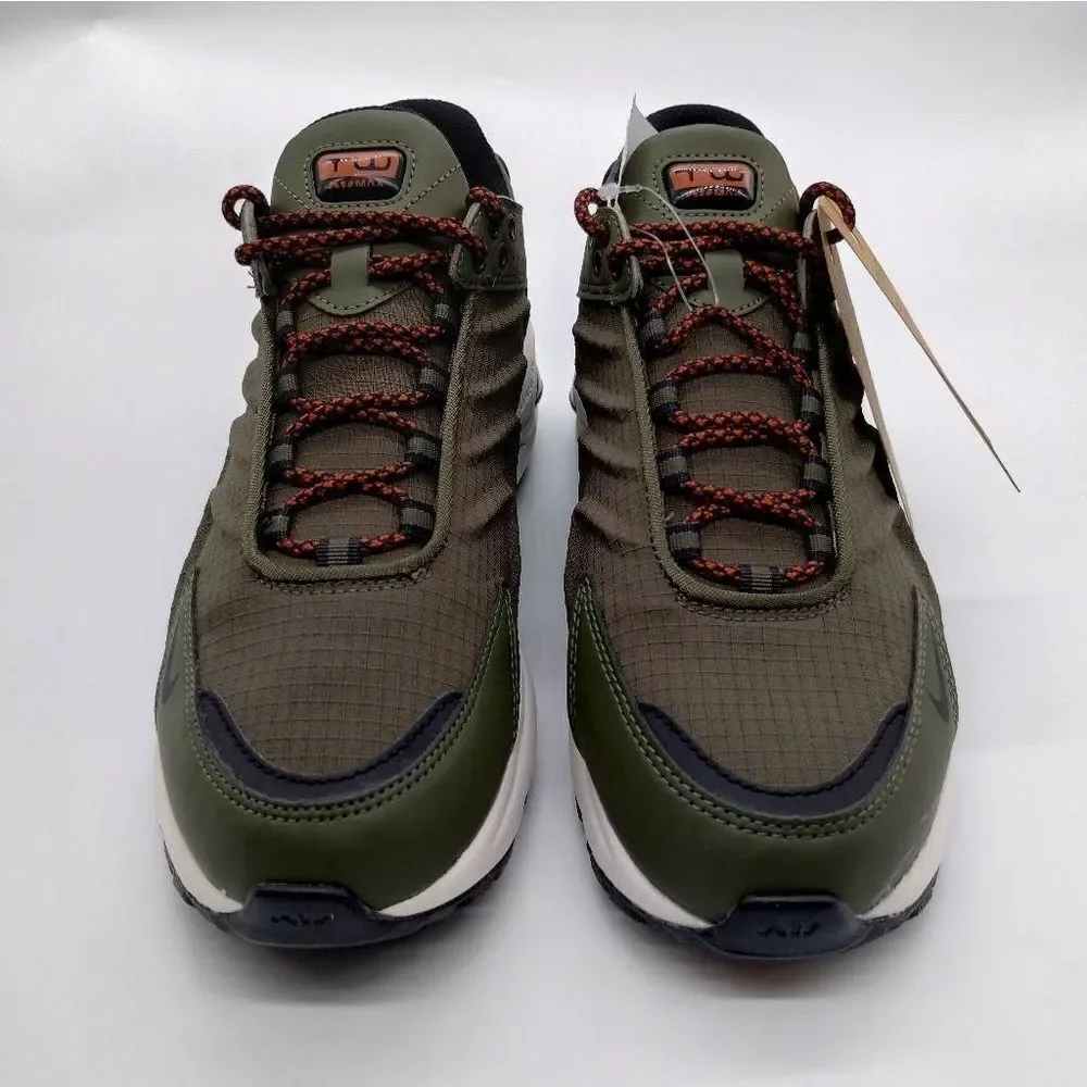 Nike Air Max TW Cargo Khaki‎ Running Shoes Mens Size 8 Olive Green Tan Sneakers